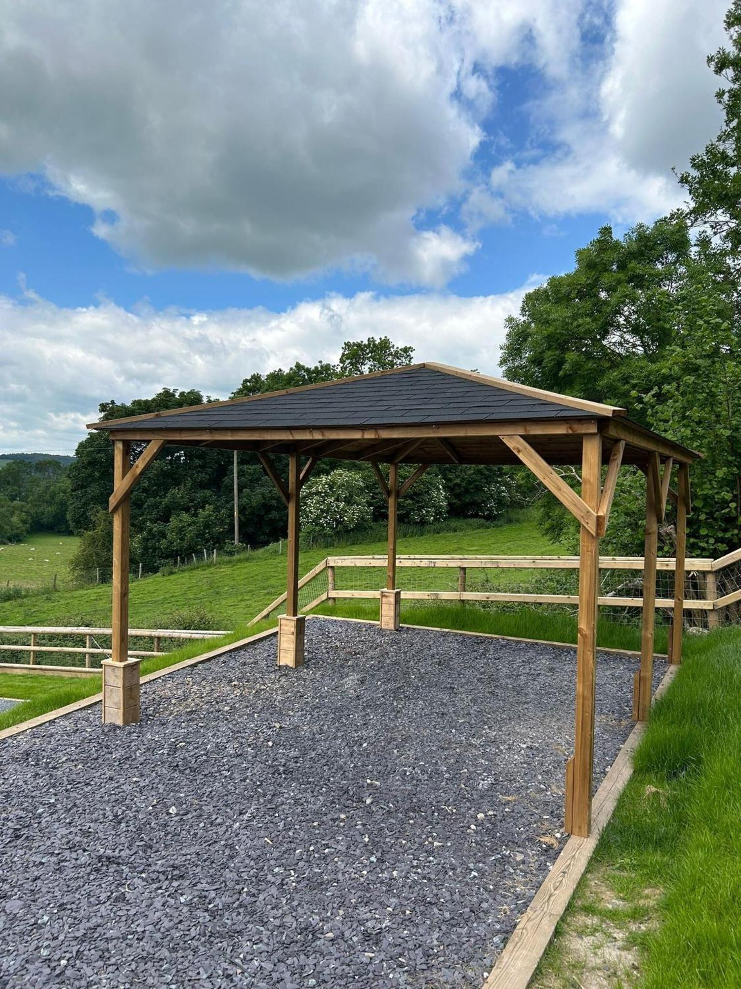 North Wales Eco Lodges Ruthin Exterior foto