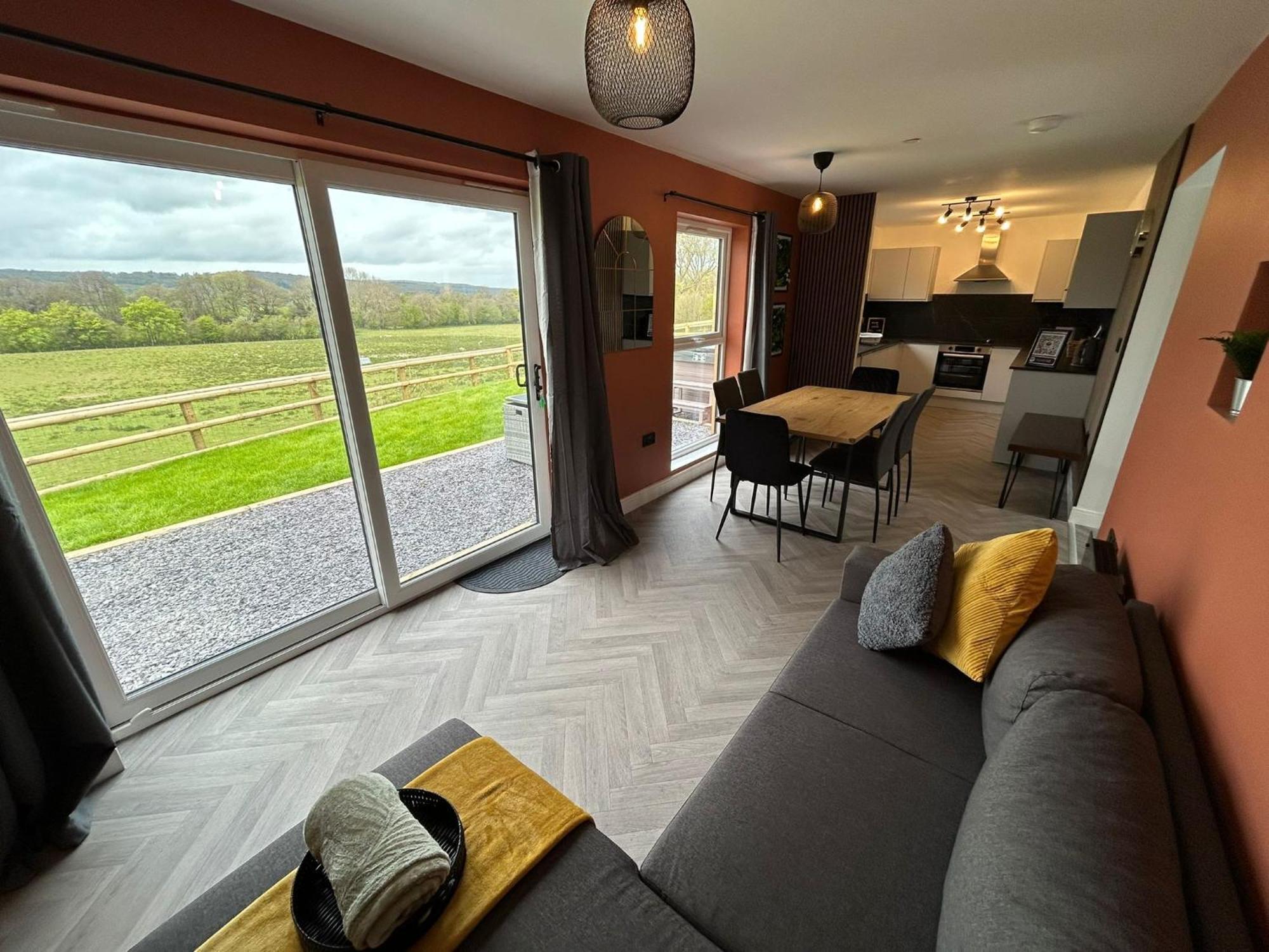 North Wales Eco Lodges Ruthin Exterior foto