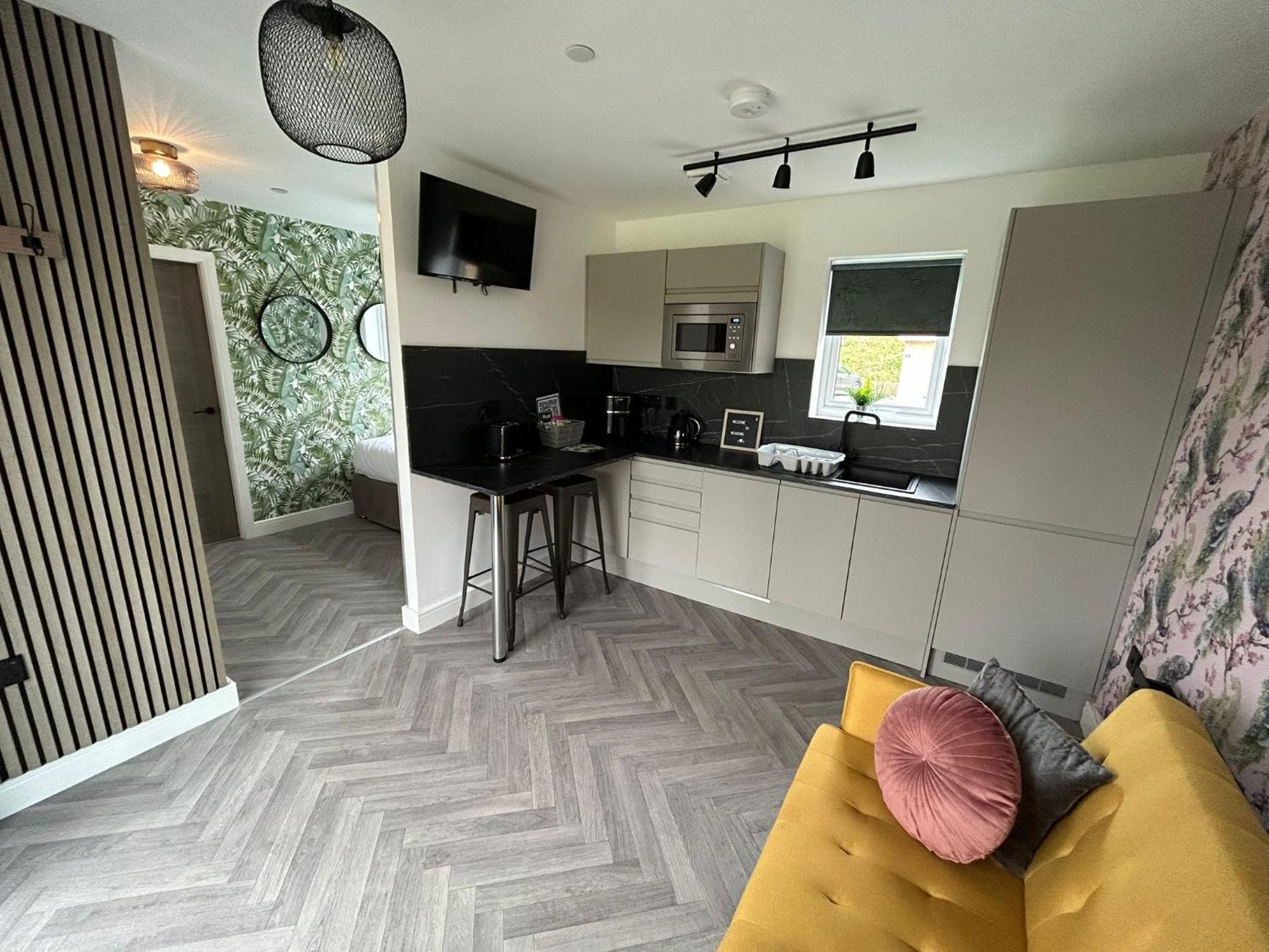 North Wales Eco Lodges Ruthin Exterior foto