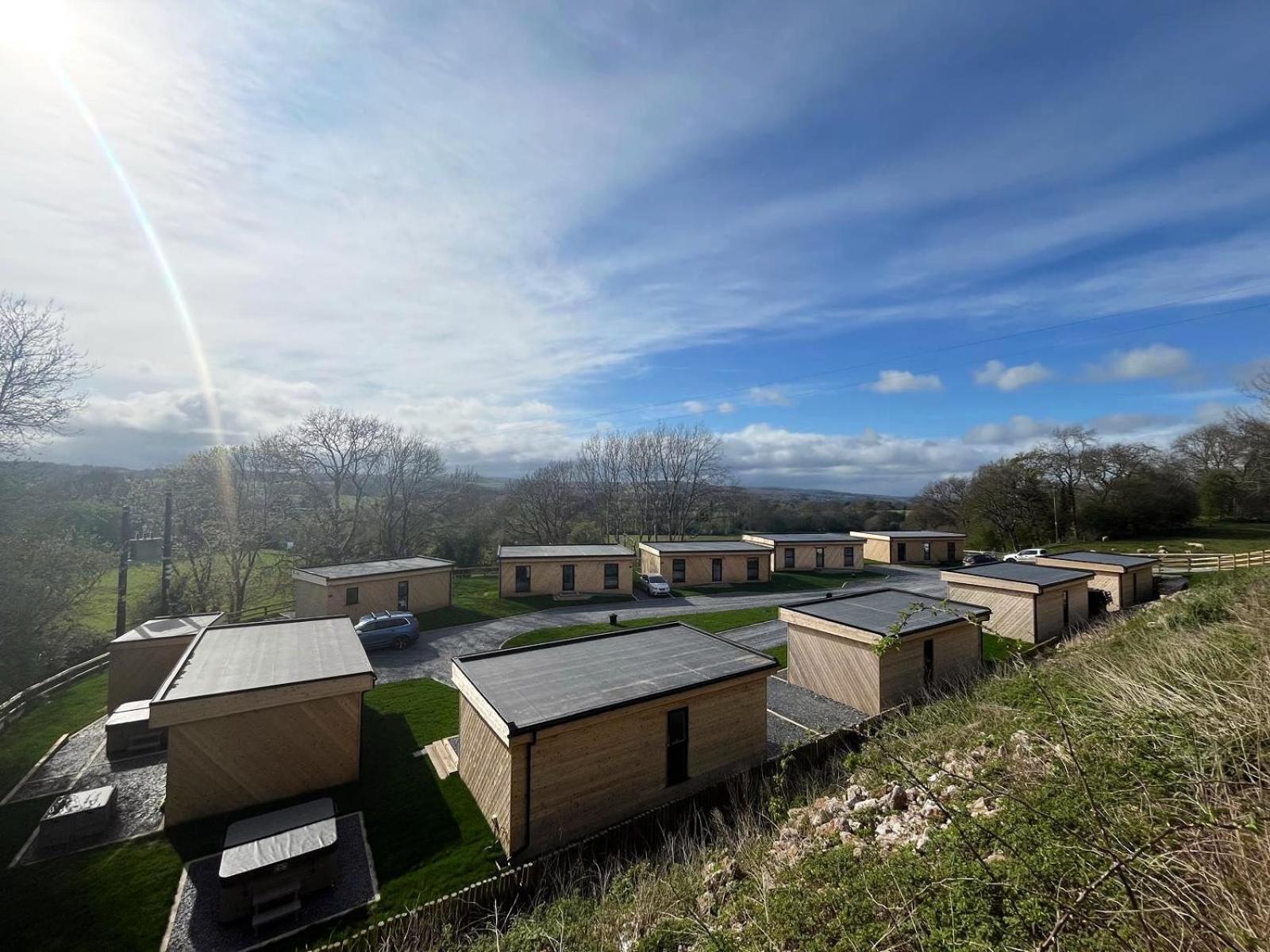 North Wales Eco Lodges Ruthin Exterior foto