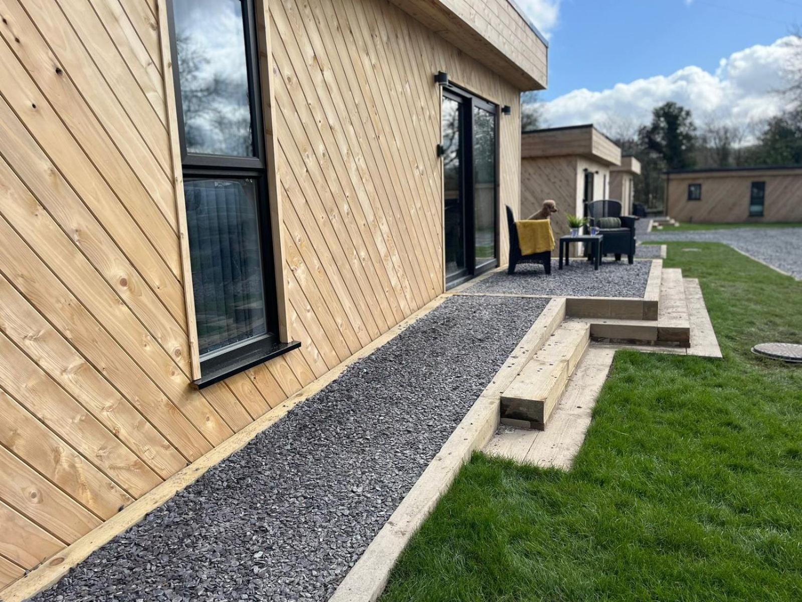 North Wales Eco Lodges Ruthin Exterior foto